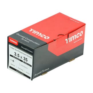 TIMCO Drywall Coarse Thread Bugle Head Black Screws - 3.5 x 35