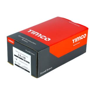 TIMCO Drywall Self-Drilling Bugle Head Silver Screws - 3.5 x 50