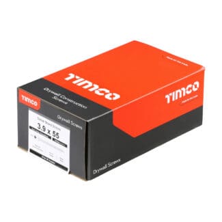 TIMCO Drywall Reduced Countersunk Black Dense Board Screws - 3.9 x 55