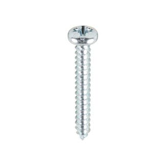 Timco Self-Tapping Screws PZ Pan Zinc  - 6 x 1