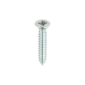 Timco Self-Tapping Screws PZ Countersunk Zinc  - 8 x 1