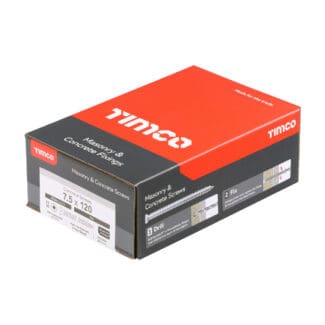 TIMCO Concrete Screws Flat Countersunk Silver - 7.5 x 120