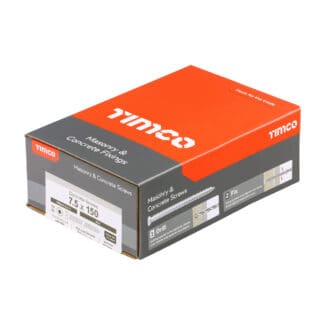 TIMCO Concrete Screws Flat Countersunk Silver - 7.5 x 150