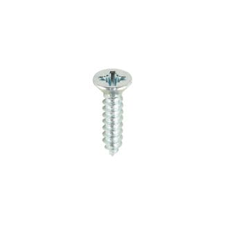 Timco Metal Tapping Screws PZ Countersunk Self-Tapping Zinc  - 6 x 5/8