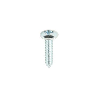 Timco Metal Tapping Screws PZ Flange Self-Tapping Zinc  - 8 x 3/4