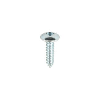 Timco Metal Tapping Screws PZ Flange Self-Tapping Zinc  - 10 x 3/4