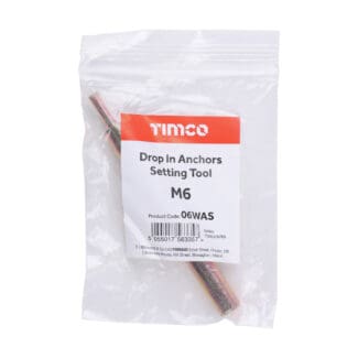 TIMCO Drop In Anchors Setting Tools - M6