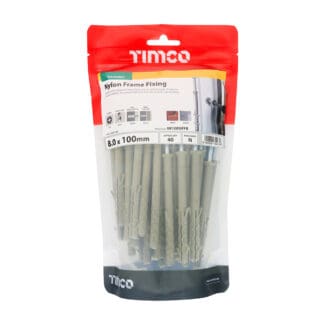 TIMCO Nylon Frame Fixings - 8.0 x 100