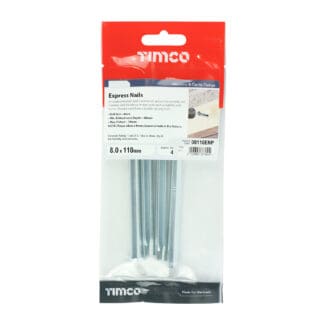 TIMCO Express Nails Silver - 8.0 x 110