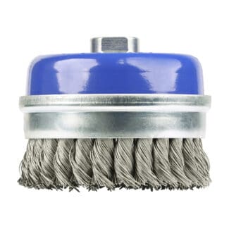 TIMCO Angle Grinder Cup Brush Twisted Knot Stainless Steel - 100mm