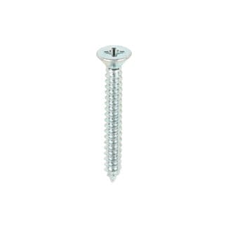 Timco Metal Tapping Screws PZ Countersunk Self-Tapping Zinc  - 10 x 1 1/2