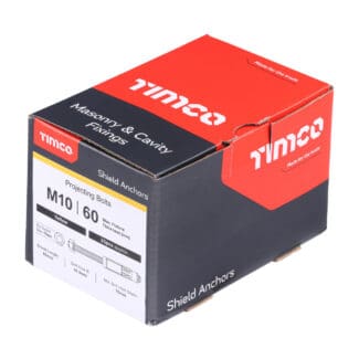 TIMCO Shield Anchors Projecting Bolt Gold - M10:60P