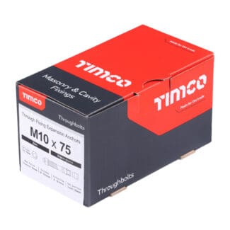 TIMCO Throughbolts Silver - M10 x 75