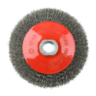 TIMCO Angle Grinder Bevel Brush Crimped Steel Wire - 115mm