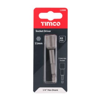 TIMCO Magnetic Socket Driver S2 - 11 x 65