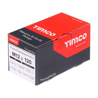 TIMCO Throughbolts Silver - M12 x 120
