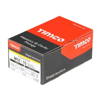 TIMCO Shield Anchors Projecting Bolt Gold - M12:15P