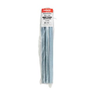 TIMCO Threaded Bars Grade 4.8 Silver - M12 x 300