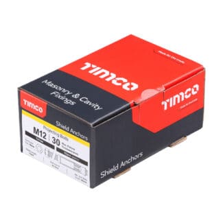 TIMCO Shield Anchors Projecting Bolt Gold - M12:30P