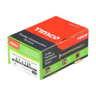 TIMCO Wafer Head Exterior Green Timber Screws  - 6.7 x 125