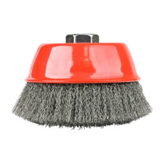 TIMCO Angle Grinder Cup Brush Crimped Steel Wire - 125mm