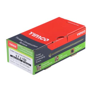 TIMCO Timber Screws Hex Flange Head Exterior Green - 6.7 x 150