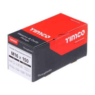 TIMCO Throughbolts Silver - M16 x 150