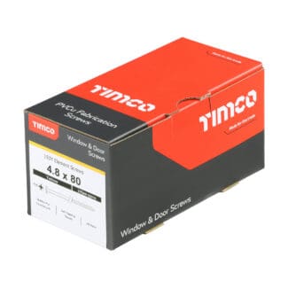 TIMCO Element Screws Shallow Pan Countersunk PH Self-Tapping Thread AB Point Yellow - 4.8 x 80