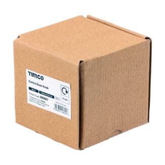 Timco Centre Door Knob Polished Chrome  - 66mm