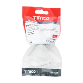 Timco Oval Door Stop Polished Chrome  - 47mm