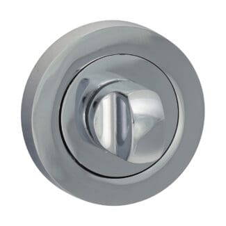 Timco Bathroom Thumb Turn And Release Polished Chrome - 51mm