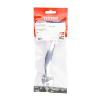 Timco Bow Handle Polished Chrome  - 152mm