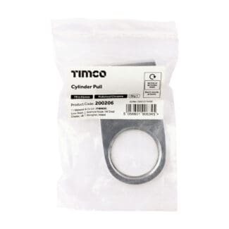 Timco Cylinder Pull Polished Chrome  - 79 x 41