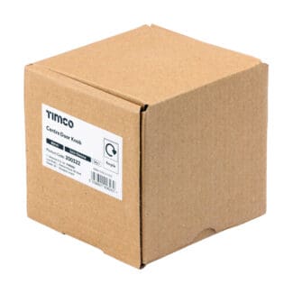 Timco Centre Door Knob Satin Chrome  - 66mm