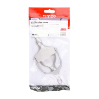 Timco Urn Pattern Door Knocker Satin Chrome  - 166 x 60