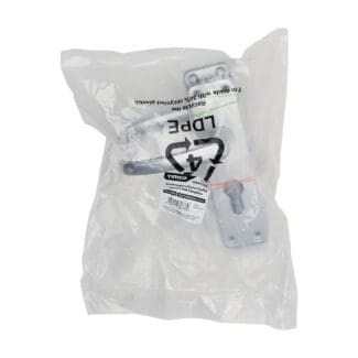 Timco Contractors Euro Profile Lever Lock Handles Satin Anodised Aluminium  - 155 x 40