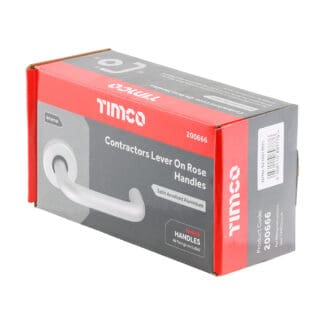 Timco Contractors Lever On Rose Set Satin Anodised Aluminium  - 52mm