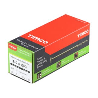 TIMCO Wafer Head Exterior Green Timber Screws  - 8.0 x 200