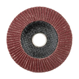 Timco Set of Flap Discs Aluminium Oxide Type 29 Conical 60 Grit  - 115 x 22.23