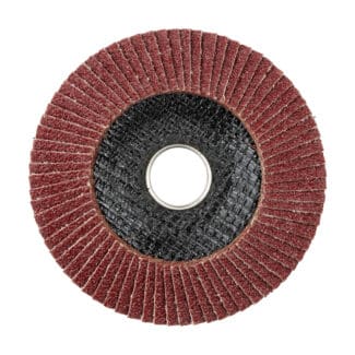 Timco Set of Flap Discs Aluminium Oxide Type 29 Conical 40 Grit  - 115 x 22.23