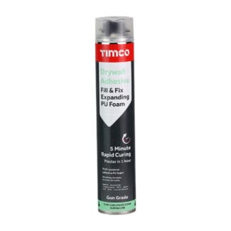 Timco Drywall Adhesive Fill & Fix Expanding PU Foam  - 750ml