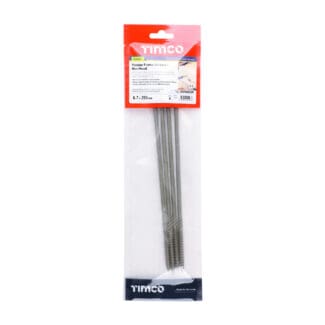 Timco Timber Frame Construction & Landscaping Screws Hex Head Exterior Organic Green  - 6.7 x 250