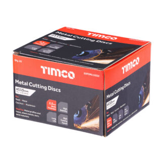 TIMCO B/Abrasive Flat Wheel Metal – 115 x 22.2 x 2.5