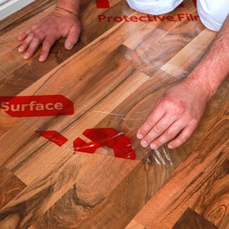 TIMCO Protective Film For Hard Surfaces - 25m x 0.6m