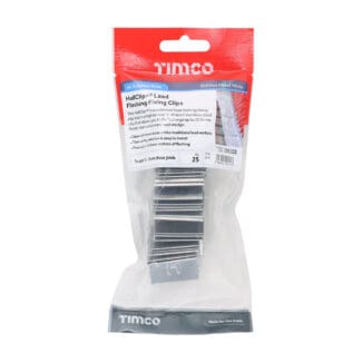 Timco HallClip+® Lead Flashing Fixing Clips  - 16 - 26mm