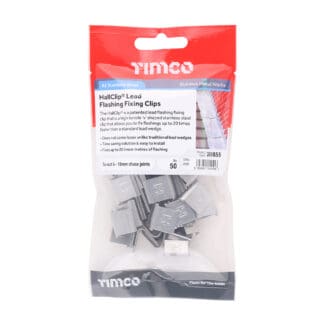 Timco HallClip® Lead Flashing Fixing Clips  - 6 - 18mm