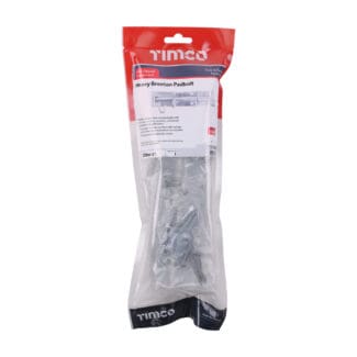 TIMCO Heavy Brenton Padbolt Hot Dipped Galvanised - 8"