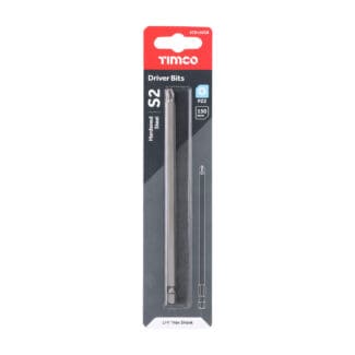 TIMCO Pozi Driver Bit S2 Grey - No.2 x 150
