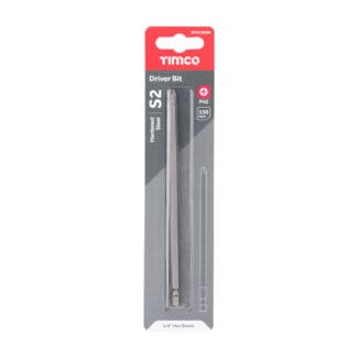 TIMCO Phillips Driver Bit S2 Grey - No.2 x 150