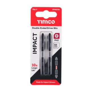 TIMCO X6 Double Ended Phillips Bit - No.2 x 65